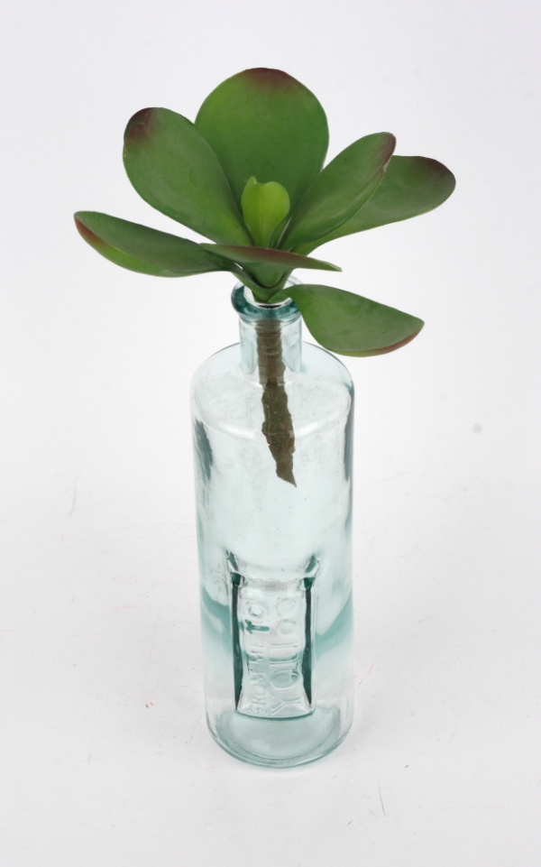 Sklenená váza From me to you 25cm