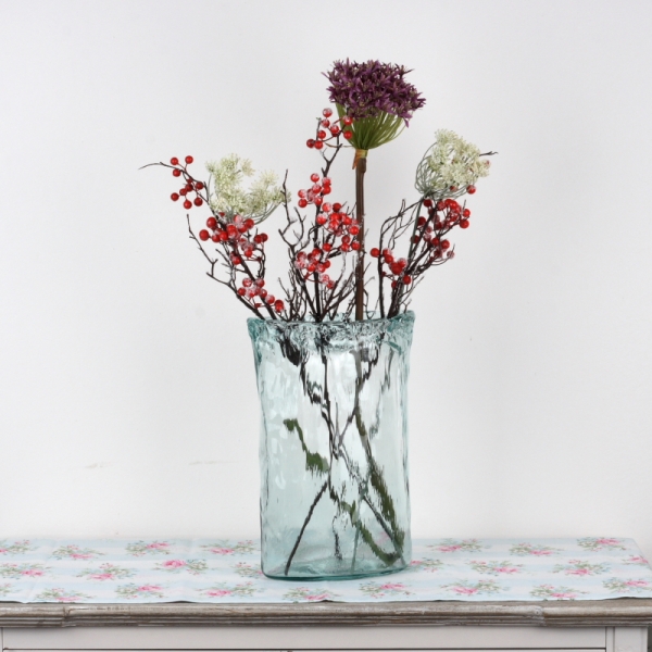 Sklenená váza PANDORA AUTHENTIC 33x22cm