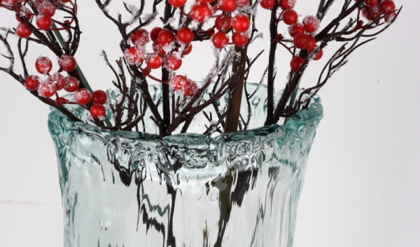 Sklenená váza PANDORA AUTHENTIC 33x22cm