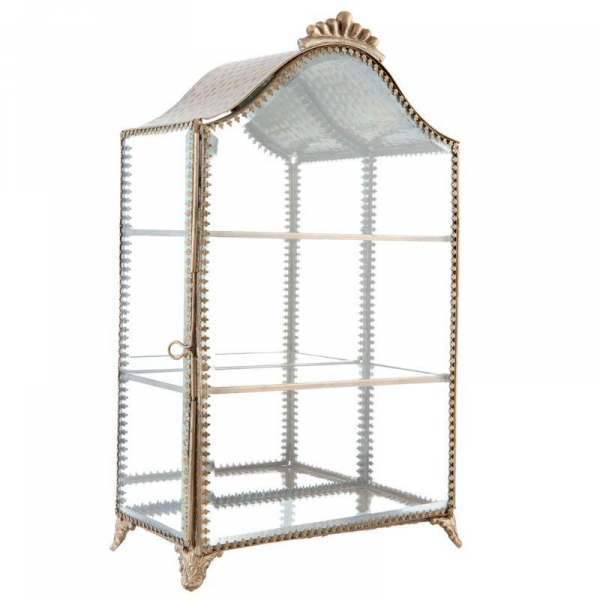 Sklenená vitrína 16x10x25cm