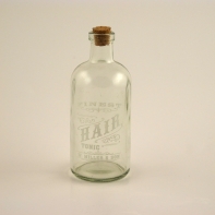 Sklenené fľaštičky do kúpeľne Antique (sada 3ks)