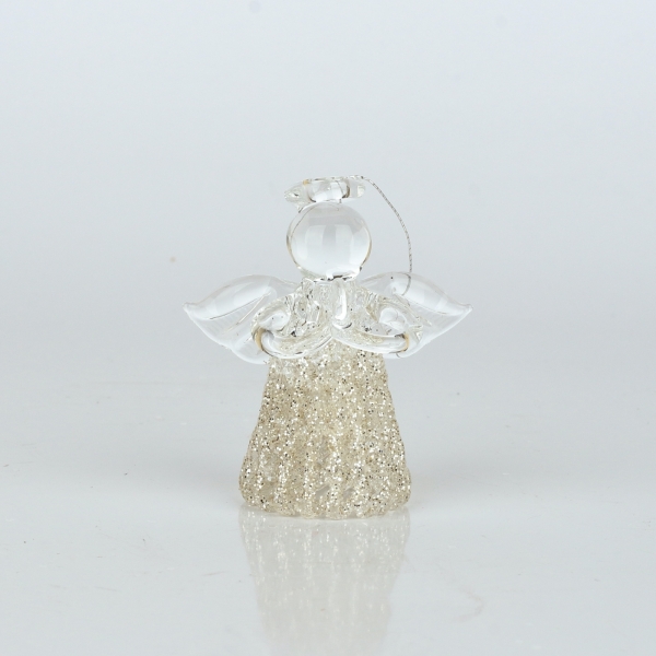 Sklenený anjel 3x4,5cm