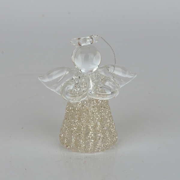 Sklenený anjel 3x4,5cm