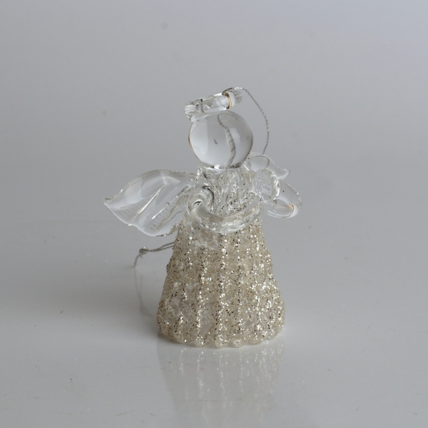 Sklenený anjel 3x4,5cm