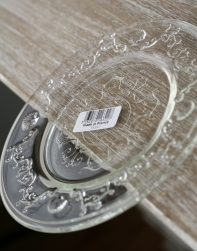 Sklenený dezertný tanier Versailles 12cm