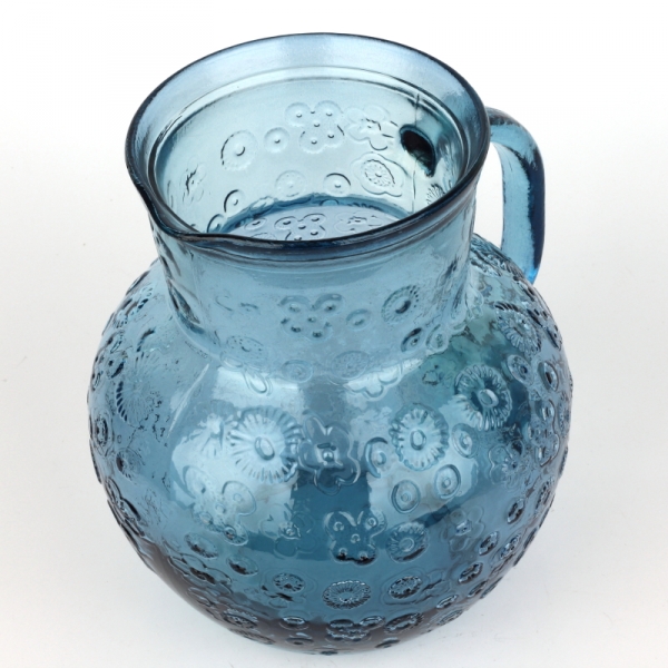 Sklenený džbán Flora modrá - San Miguel 2,3l