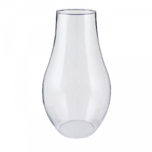 Sklenený kryt na cintorínsku sviečku 28cm