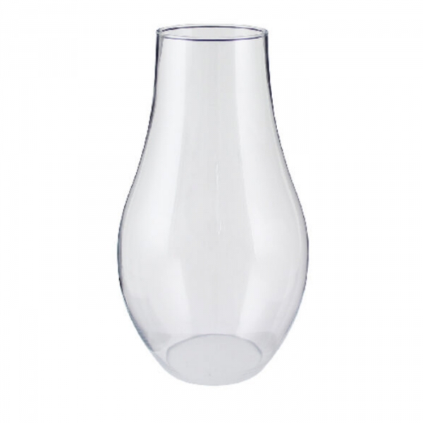 Sklenený kryt na cintorínsku sviečku 28cm