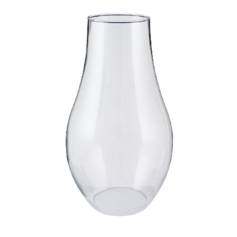 Sklenený kryt na cintorínsku sviečku 28cm