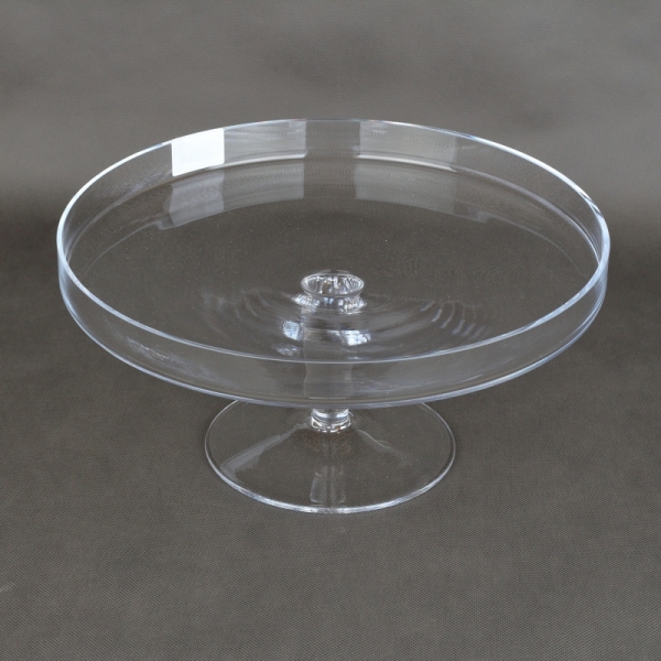 Sklenený podnos na tortu 32cm