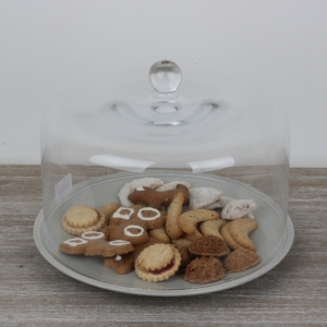 Sklenený poklop 20cm