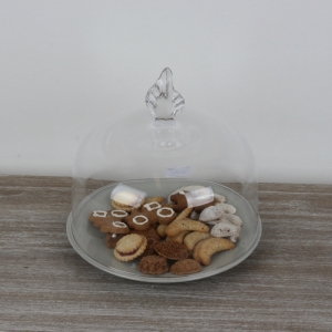 Sklenený poklop 27cm