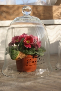 Sklenený poklop GARDEN - čierny