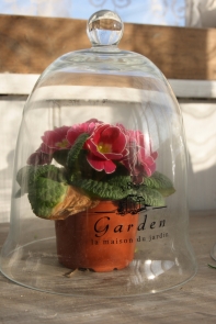 Sklenený poklop GARDEN - čierny