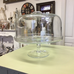 Sklenený poklop s etažér 31,5cm