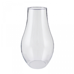 Sklenený svietnik 28cm