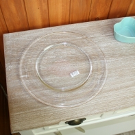 Sklenený tanier Libellules 25cm