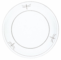 Sklenený tanier Libellules 25cm