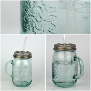 Pohár so slamkou Authentic 0,55 l