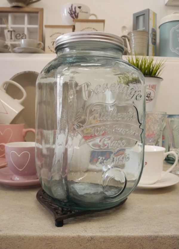 Nádoba s uzáverom EST. 1896 4L, číra (ZSM-5968)