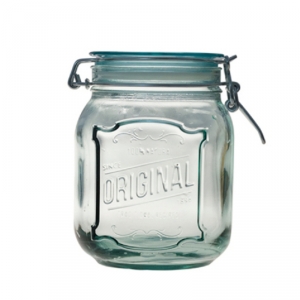 Poháre s uzáverom ORIGINAL 1,1L, číra