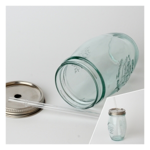 Poháre s viečkom a slamkou Authentic 0,45l