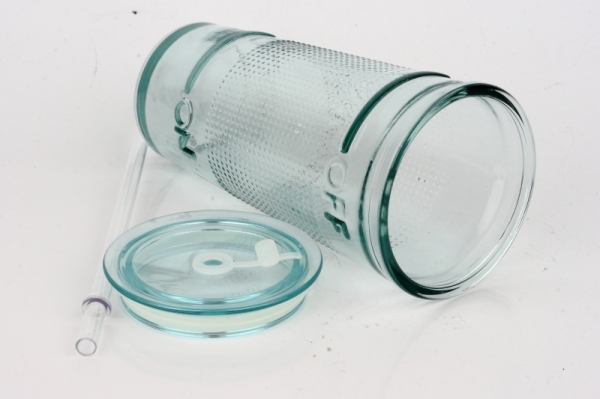 Poháre s viečkom a slamkou OFF AND ON 17x8cm