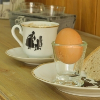 Poháre na vajíčko Abeille 6,4cm/6cl