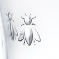 Skleničky šampusky Abeille 17cm/15cl