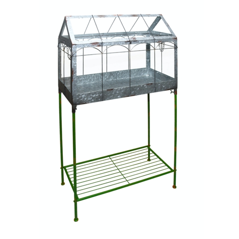 Skleník na kvety na podstavci