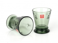 Pohárik Abeille zelená 10cm