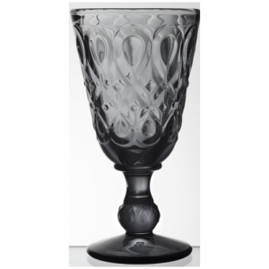 Poháre na víno Lyonn antracit 23cl - Francúzské sklo