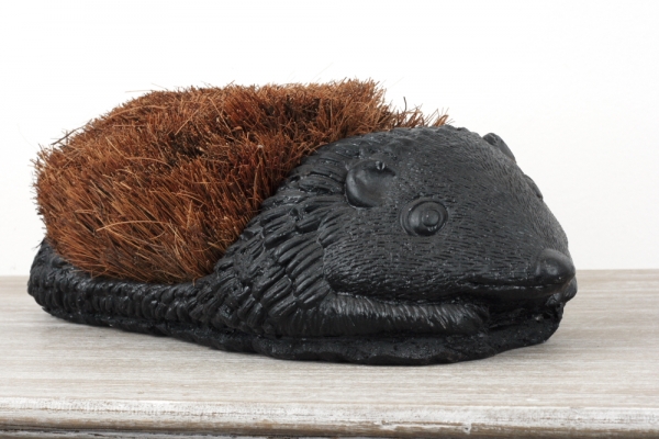 Škrabka na topánky  - dekorace ježko 39cm