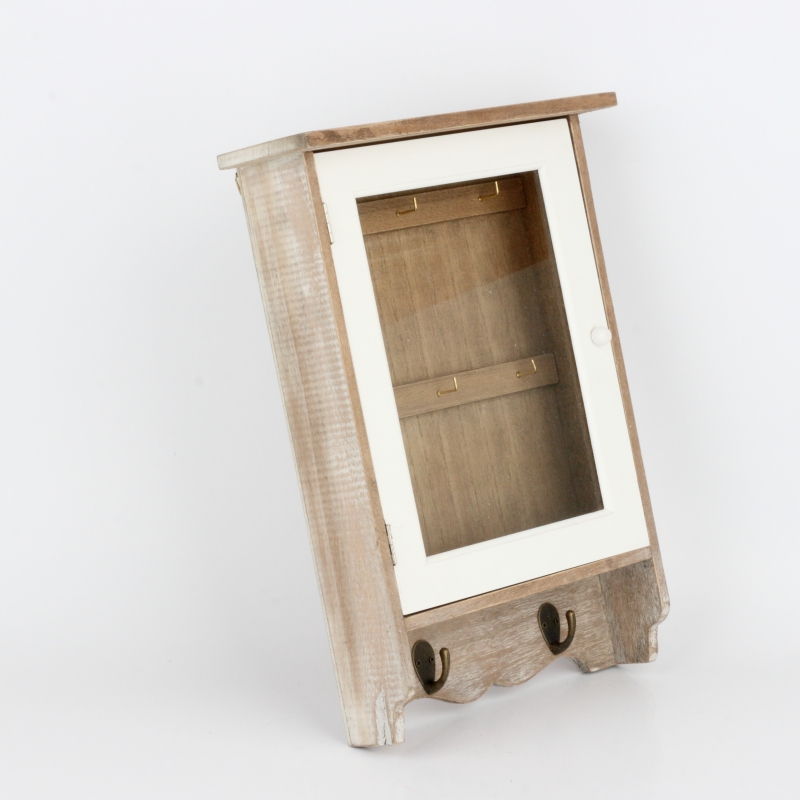 Skrinka na kľúče 2 háčiky 27,5x37,5x9cm