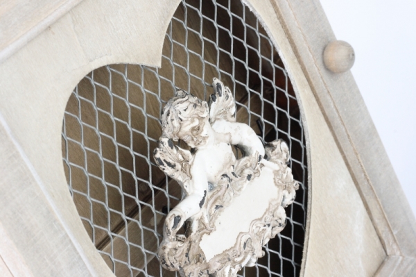 Skrinka na kľúče s anjelom 24x20x6cm