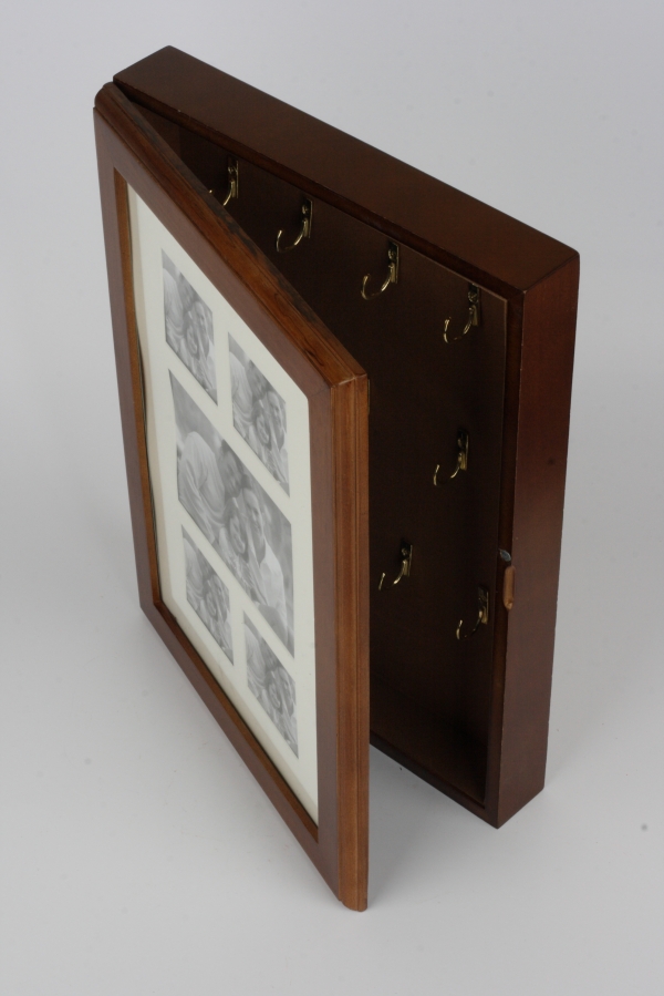 Skrinka na kľúče s fotorámikom 36x25cm