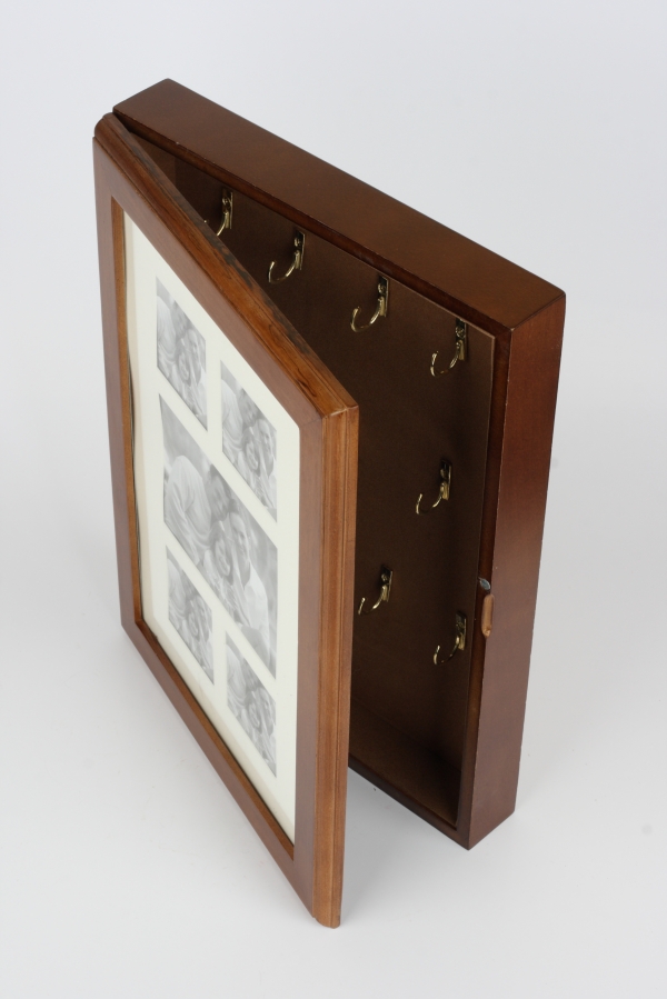 Skrinka na kľúče s fotorámikom 36x25cm