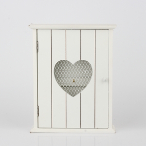 Skrinka na kľúče so srdcom 20,5x26x5,5cm