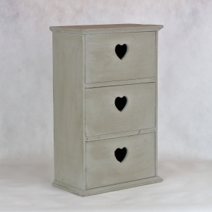 Skrinka s 3 šuplíky 32x18x51cm