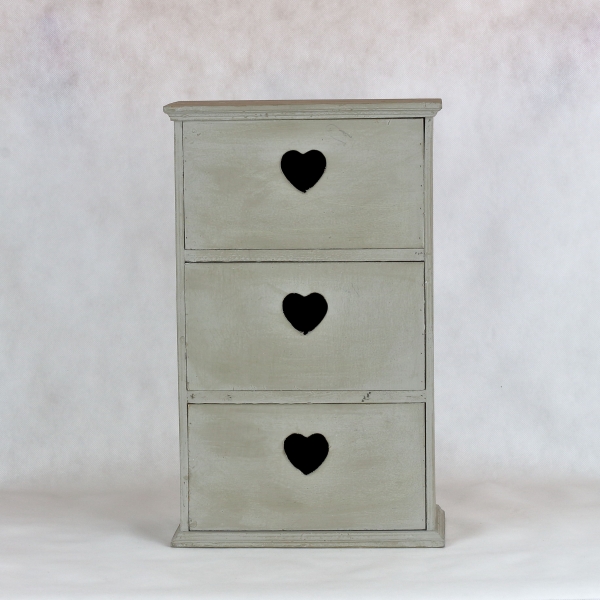 Skrinka s 3 šuplíky 32x18x51cm