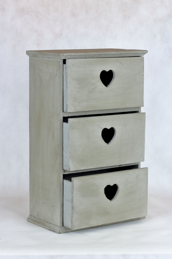 Skrinka s 3 šuplíky 32x18x51cm