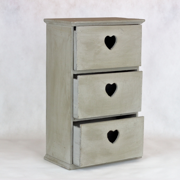 Skrinka s 3 šuplíky 32x18x51cm