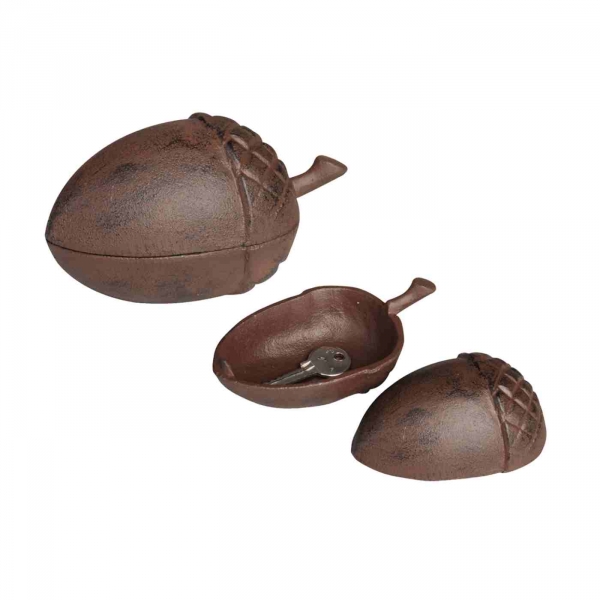 Skrýša na kľúče žaluď 14x8cm