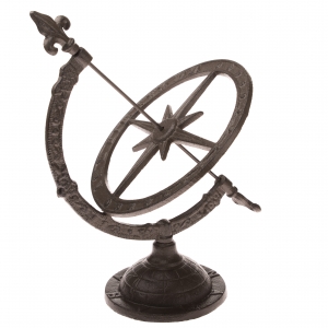 Slnečné hodiny z liatiny