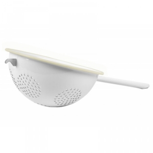 Smaltovaný cedník biely 40cm