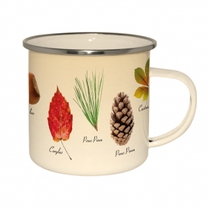 Smaltovaný plecháčik les 0,49l