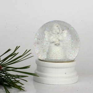 Snežíko s anjelikom sa zvončekom 9cm