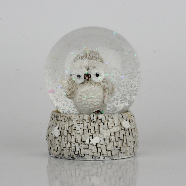 Sněžítko so sovou 9cm