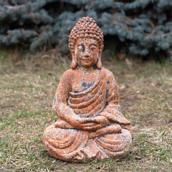Socha buddha sediaci 33cm
