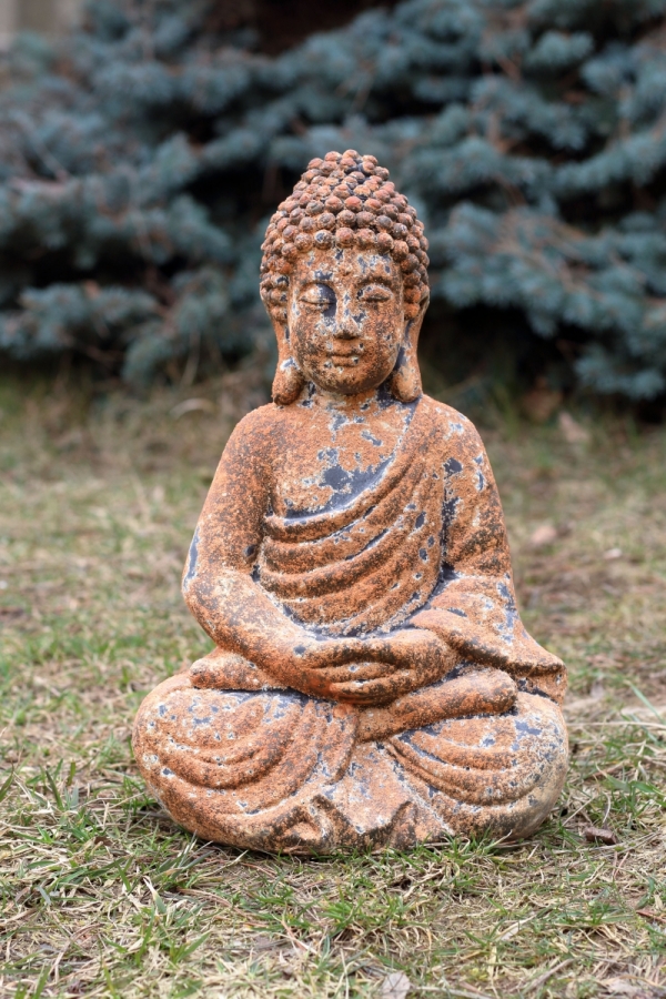Socha buddha sediaci 33cm